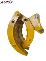 15-tonnine ekskavaatori käsitsi haarats