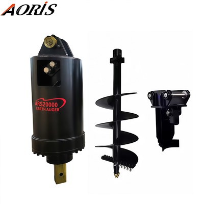 20000N maandustigu, mis on kinnitatud traktori külge